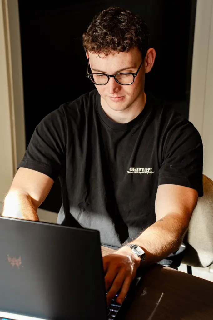 Luka Cornelissen van Kordo bouwt een website
