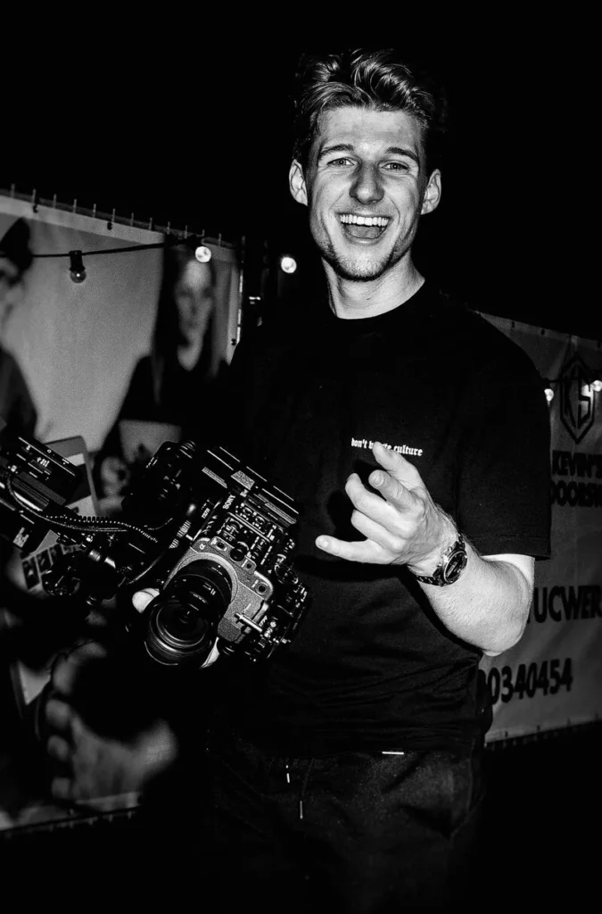 Valentijn van der Hoeven, videograaf en oprichter van Visionzz
